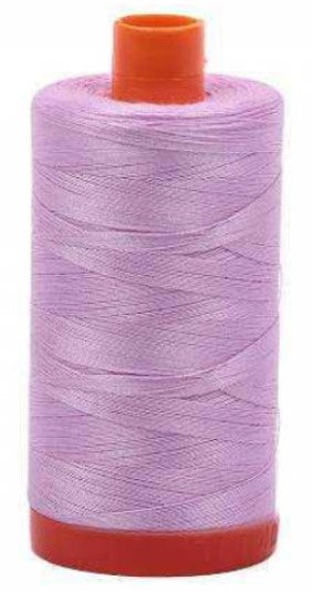 Light Orchid Purple Aurifil Cotton Quilting Thread 50 wt. 1300m 1422y Spool