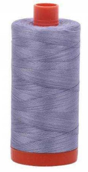 Grey Violet Purple Aurifil Cotton Quilting Thread 50 wt. 1300m 1422y Spool