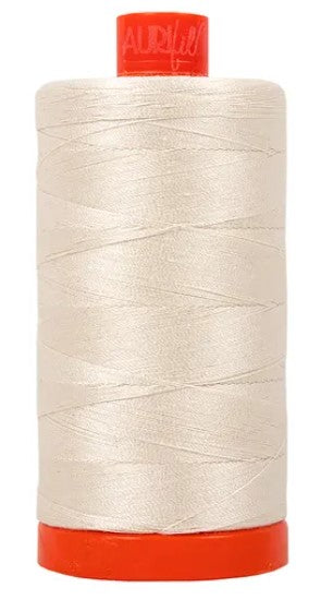 Ermine Aurifil Cotton Quilting Thread 50 wt. 1300m 1422y Spool