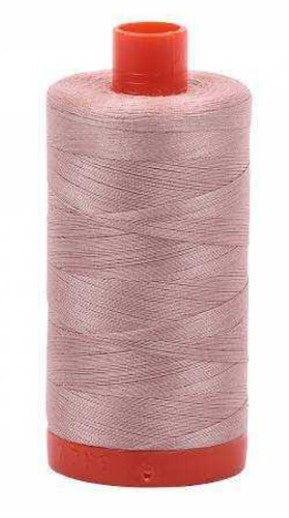 Antique Blush Aurifil Cotton Quilting Thread 50 wt. 1300m 1422y Spool