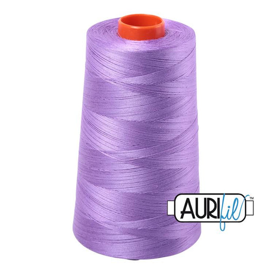 Violet Purple Aurifil Longarm Cotton Quilting Thread 50wt 6452 yds Cone