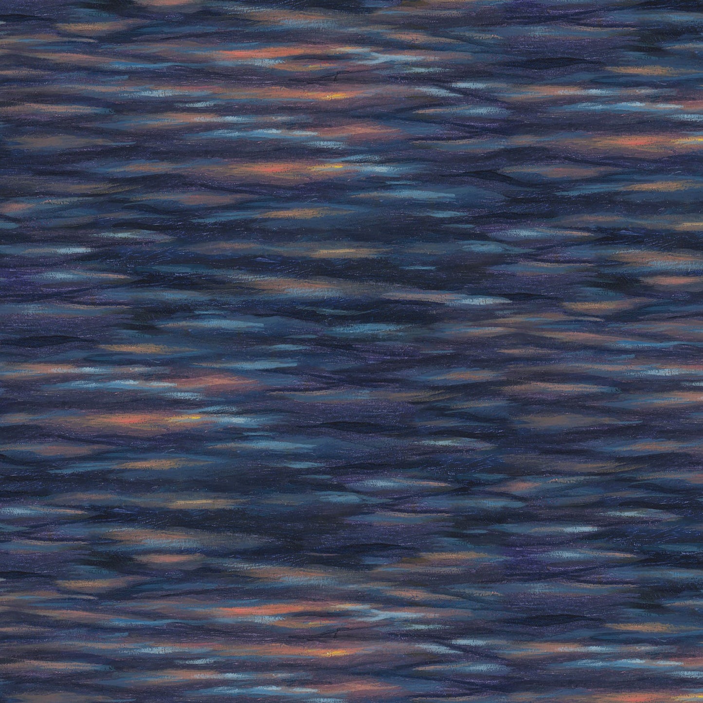 Autumn Retreat Water Texture Dark Blue Abraham Hunter P&B Textiles Cotton Fabric