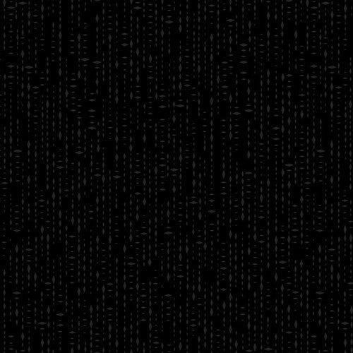Back in Black Diamonds Black Goldi L. Studio Henry Glass Cotton Fabric