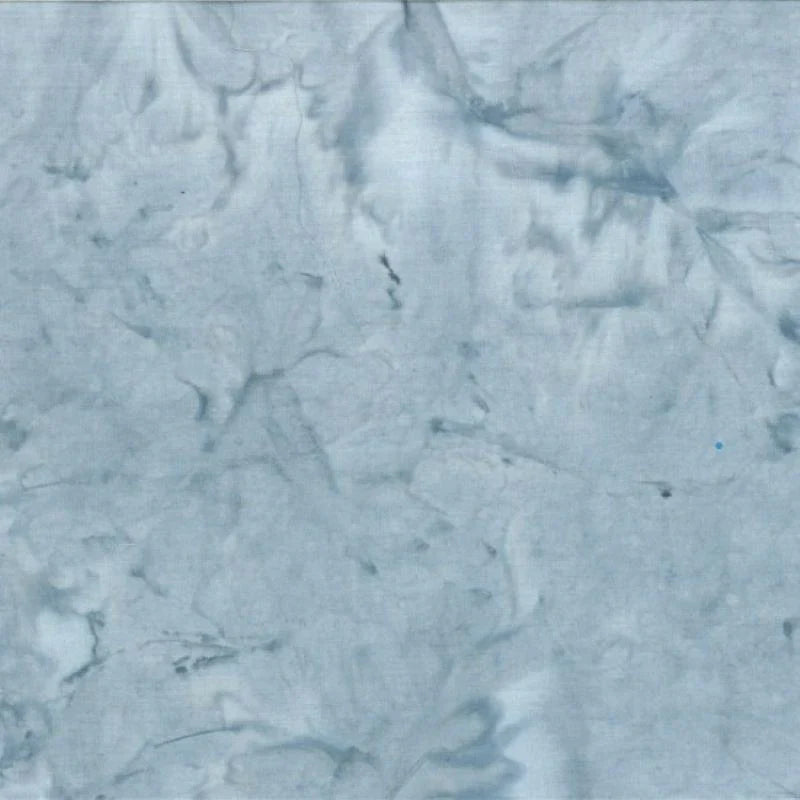 Bali Watercolors Ice Tea Grey Hoffman Cotton Batik Fabric HF-1895-420