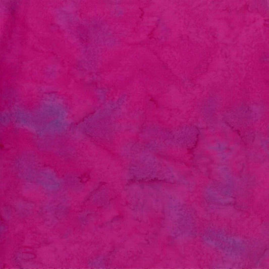 Bali Watercolors Magenta Purple Hoffman Cotton Batik Fabric HF-1895-72