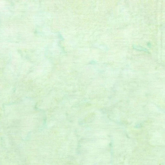 Bali Watercolors Seagrass Green Hoffman Cotton Batik Fabric HF-1895-522