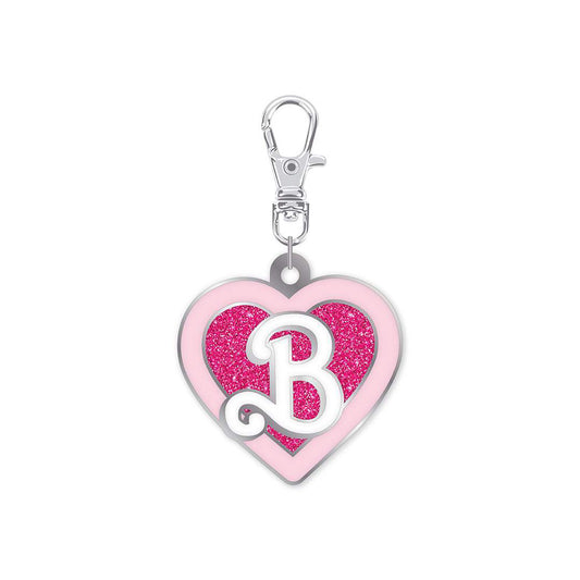 Barbie World Mattel Signature B Barbie Zipper Pull 1.25''x1.25'' Riley Blake