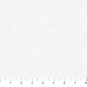 Basically Black and White Radial White on White by Patrick Lose for Northcott 43-44 inches wide 100% Cotton Quilting Fabric NC-PL-10721-10