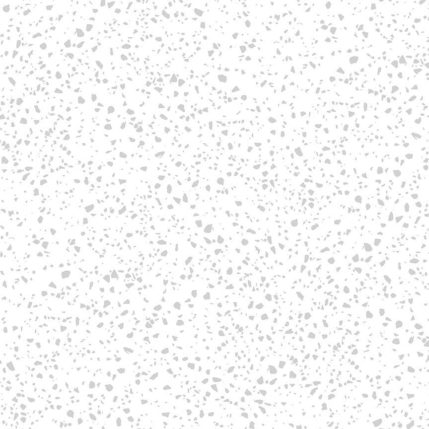 Basics Whiteout Granite Stone Tile White Timeless Treasures Cotton Fabric