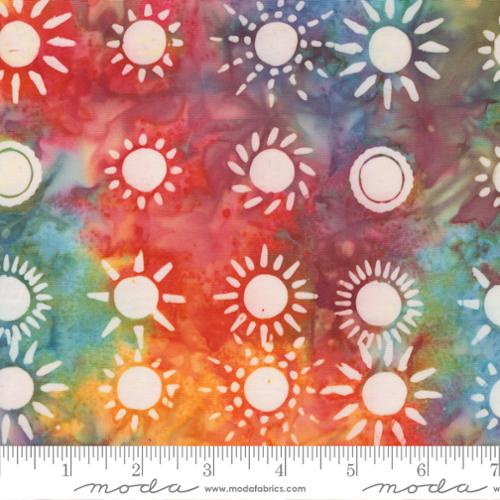 Beachy Batiks Coral Reef Sun Multi Moda Cotton Fabric