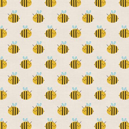 Bee Stripe Bee Mine Liz Mytinger Paintbrush Studio Cotton Fabric