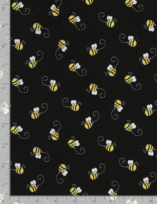 Bees You are my Sunshine Gail Cadden Timeless Treasures Cotton Fabric