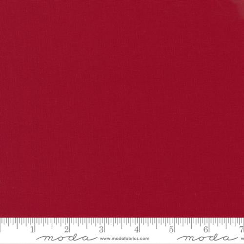 Bella Solid Country Red Moda Cotton Fabric