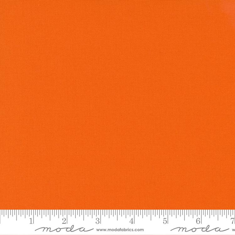 Bella Solid Orange Moda Cotton Fabric