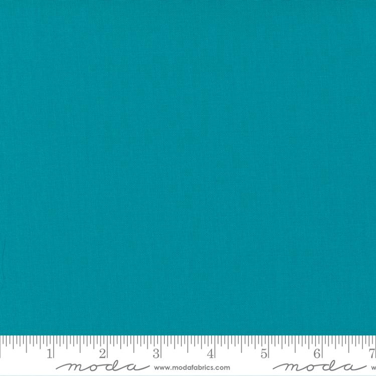 Bella Solid Turquoise Moda Cotton Fabric