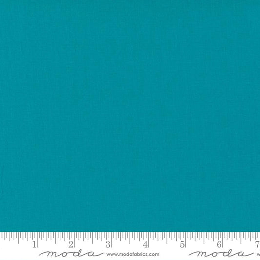 Bella Solid Turquoise Moda Cotton Fabric