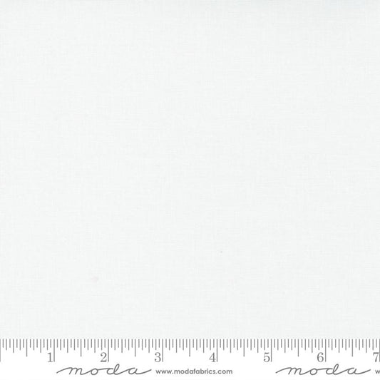 Bella Solids Bleached White Moda Cotton Fabric