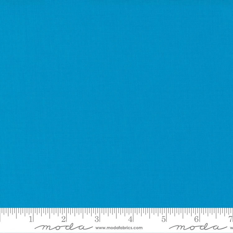 Bella Solids Bright Turquoise Moda Cotton Fabric