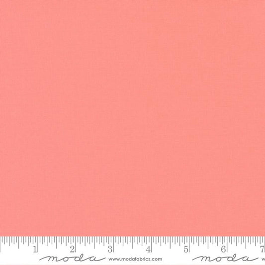 Bella Solids Carnation Pink Moda Cotton Fabric