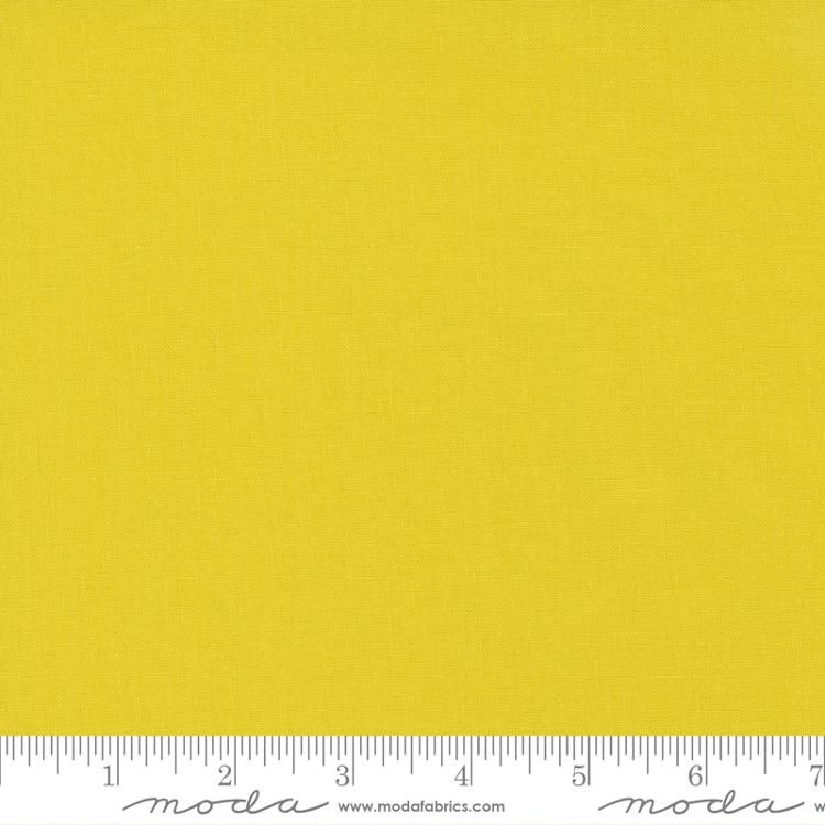 Bella Solids Citrine Yellow Moda Cotton Fabric