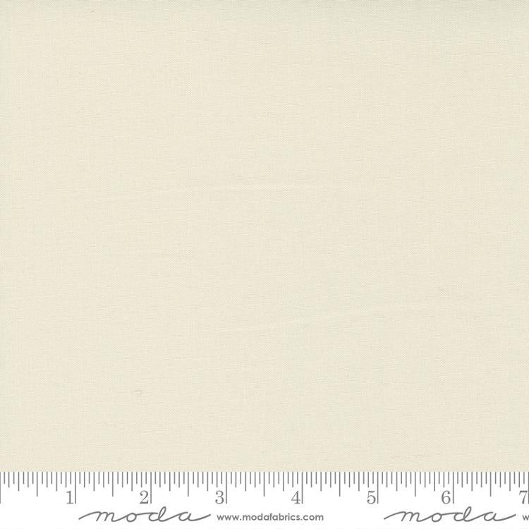 Bella Solids Eggshell Natural Moda Cotton Fabric