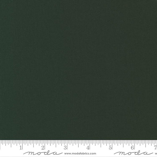 Bella Solids Hunter Dark Green Moda Cotton Fabric