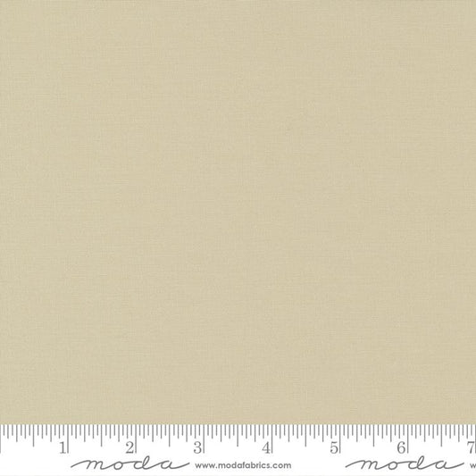 Bella Solids Linen Beige Moda Cotton Fabric