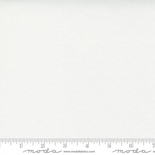 Bella Solids Off White Moda Cotton Fabric