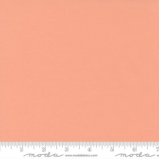 Bella Solids Peach Moda Cotton Fabric