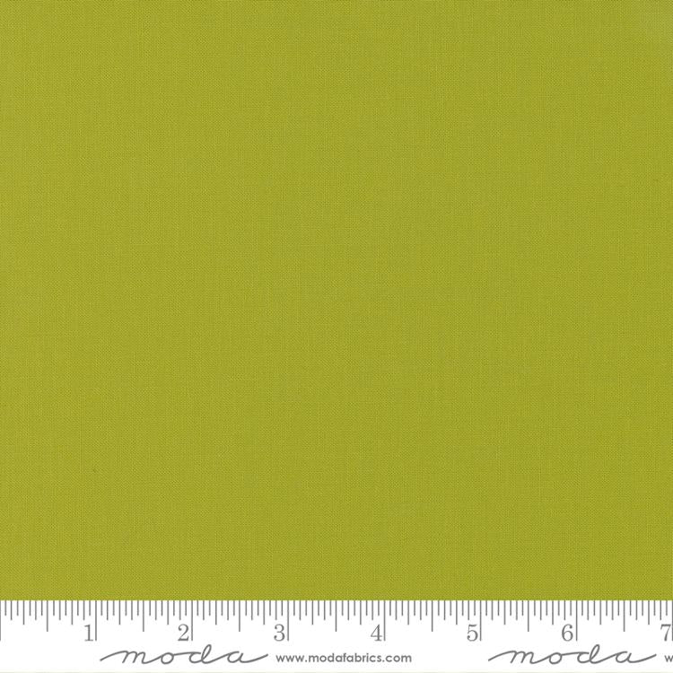 Bella Solids Pesto Light Green Moda Cotton Fabric