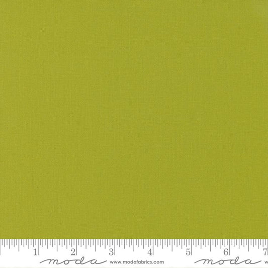 Bella Solids Pesto Light Green Moda Cotton Fabric