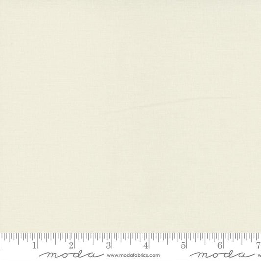 Bella Solids Porcelain Cream Moda Cotton Fabric