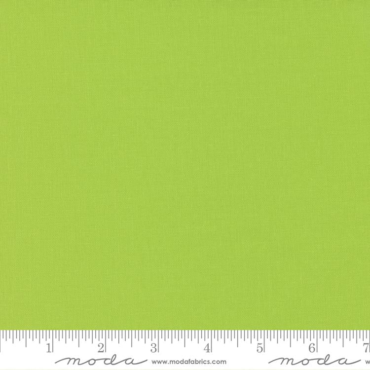 Bella Solids Summer House Lime Green Moda Cotton Fabric