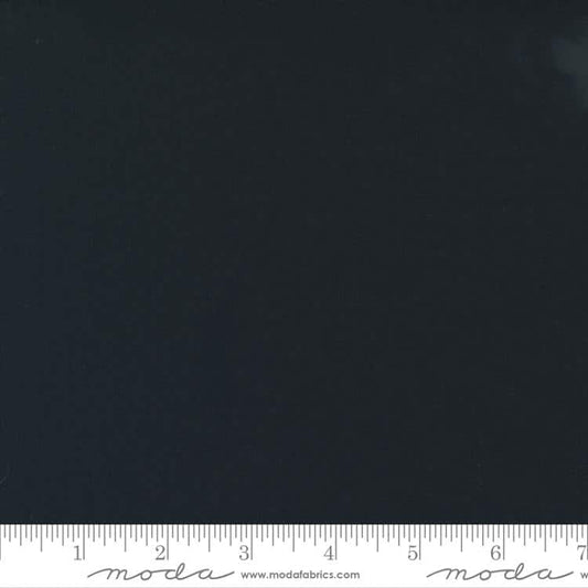 (SOLD PER BOLT) Bella Solid Black Moda Fabrics MD 9900 99-FB