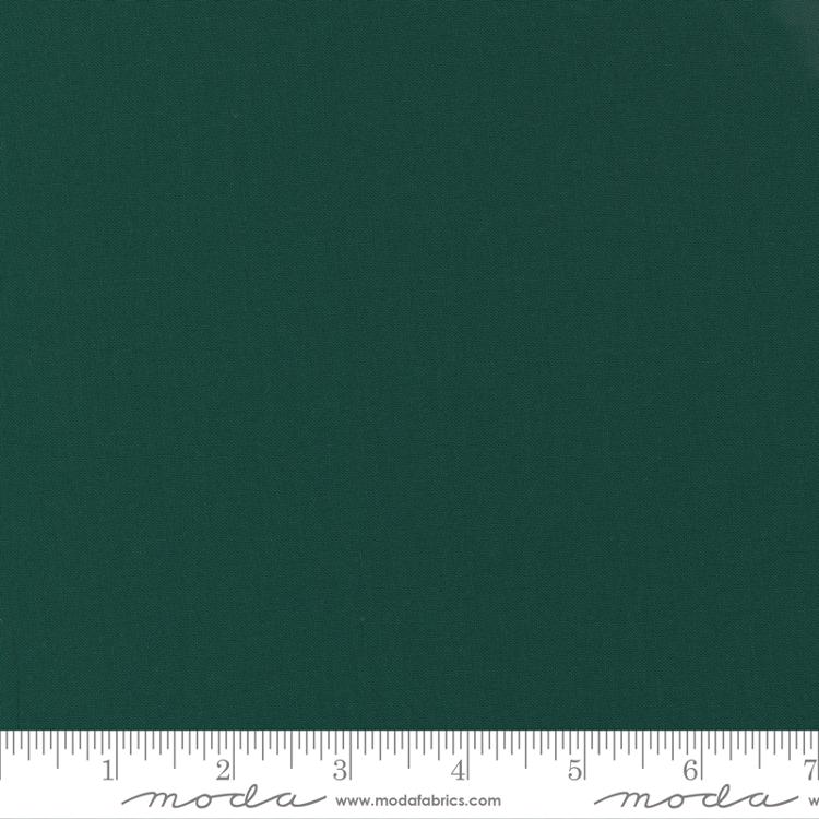 (SOLD PER BOLT) Bella Solid Christmas Green Moda Fabrics Cotton Fabric MD 9900 14-FB
