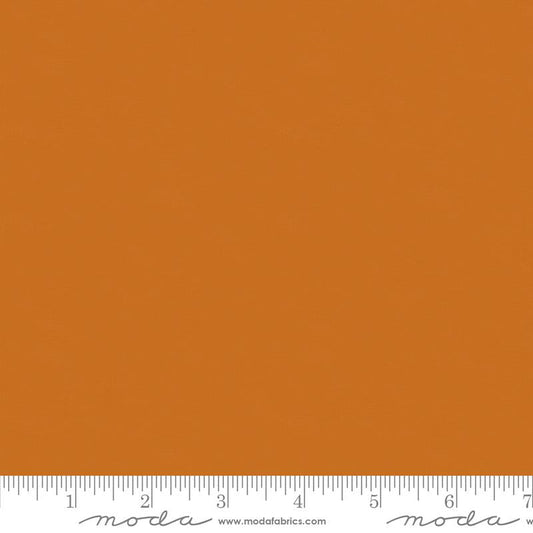 Bella Solids Pumpkin Orange Moda Cotton Fabric MD-9900-454