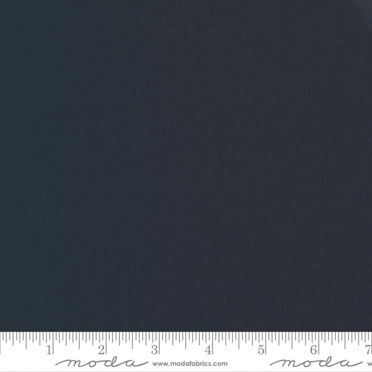 Bella Solids Washed Black Cotton Fabric MD-9900-118