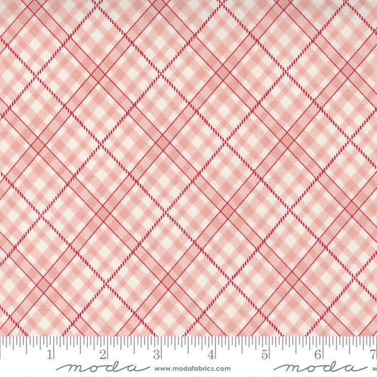 Belle Isle Plaid Pink Minick & Simpson Moda Fabrics Cotton Fabric