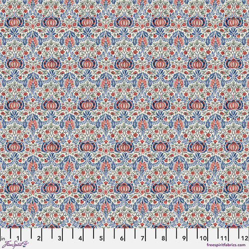 Bexleyheath Little Chintz Multi The Original Morris & Co Free Spirit Cotton Lawn Fabric FS-CLWM009.Multi | US Fabric Shop