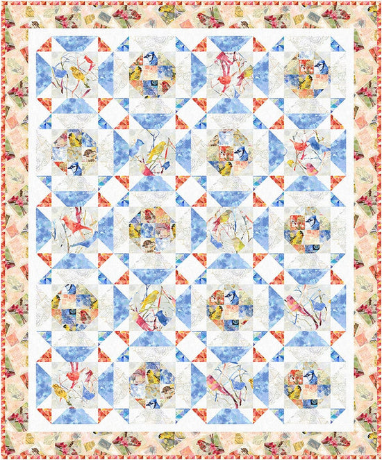 Air Mail Bird Watching Quilt Studio E-Free Pattern – US Fabric Shop