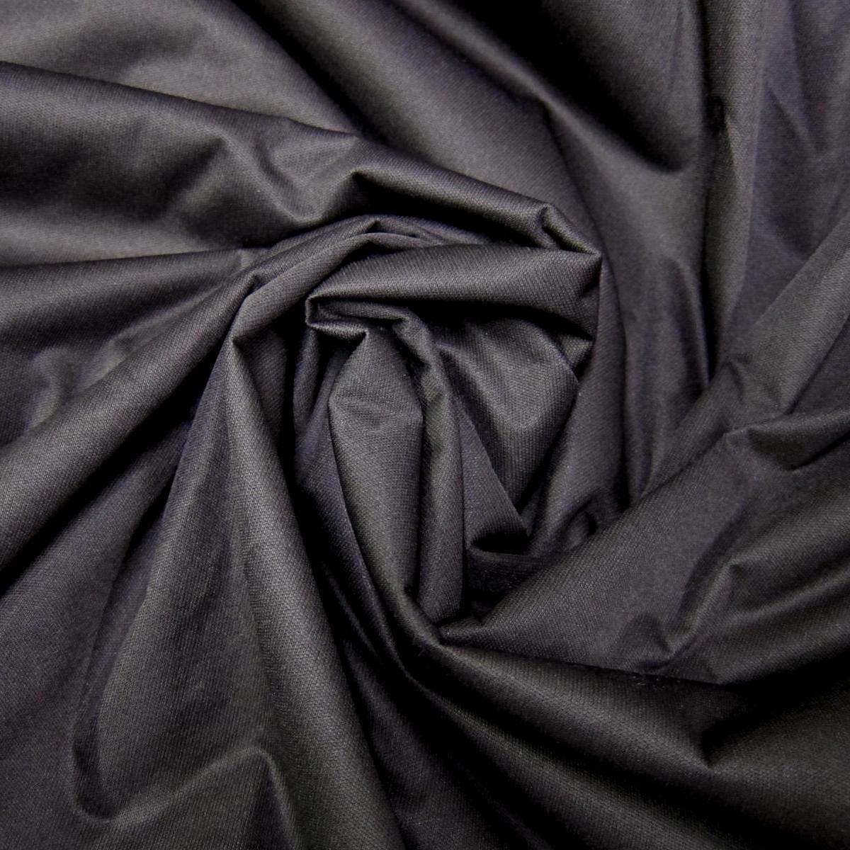 Black PUL Fabric Polyurethane Laminated Knit Fabric Fabri-Quilt