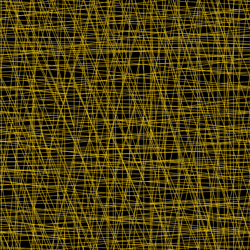 Black, White 24 Karat Tossed Straws Black Color Principle Henry Glass Cotton Fabric