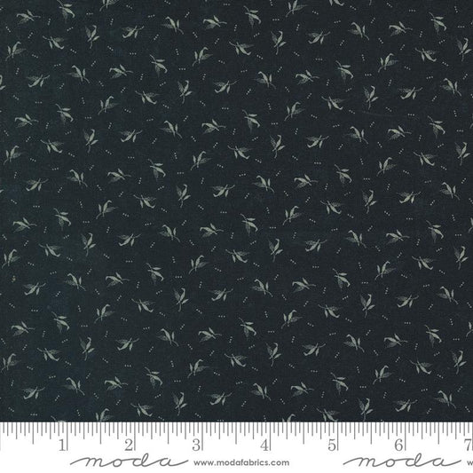 Blackbirds Nest Feathers Blenders Black Kansas Troubles Quilters Moda Cotton Fabric