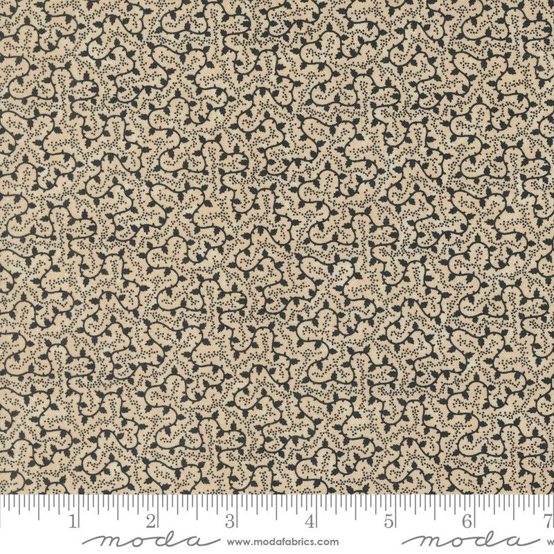 Blackbirds Nest Nestings Blenders Tan Beige Kansas Troubles Quilters Moda Cotton Fabric