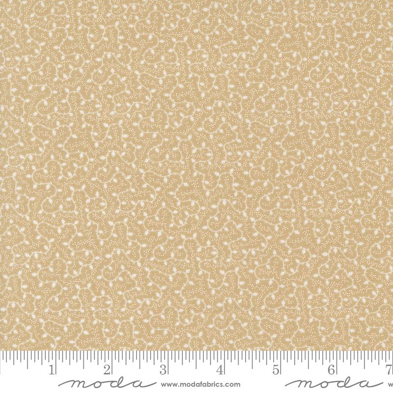 Blackbirds Nest Nestings Blenders Tan Tonal Beige Kansas Troubles Quilters Moda Cotton Fabric