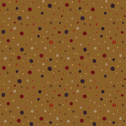 Blessings of Home Dots Squash Henry Glass Cotton Fabric