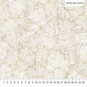 Bliss 108" Wide Backing Texture Watercolor Vanilla Cream Northcott Cotton Fabric