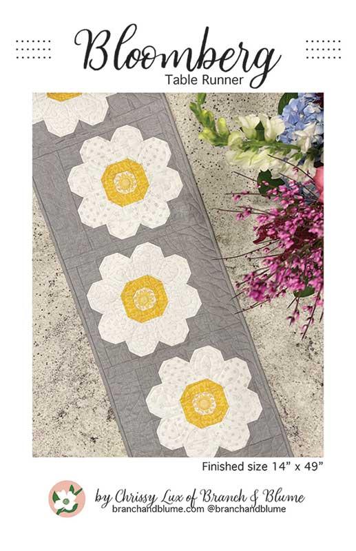 Bloomberg Table Runner Pattern 14" x 49" Chrissy Lux Branch & Blume BNB-2303