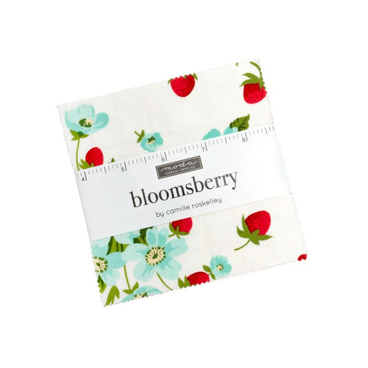 Bloomsberry 5" Squares Charm Pack 42 pcs Camille Roskelley Moda Cotton Fabric MD-55350PP