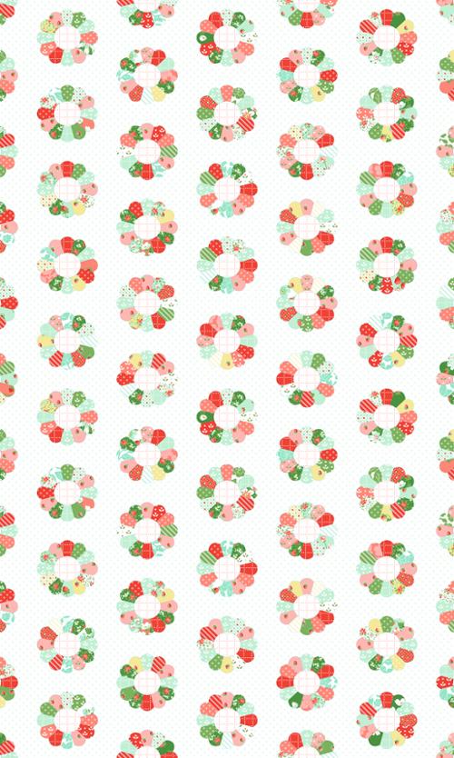 Bloomsberry Patchwork Cheater 36"x60" Multi Camille Roskelley Moda Cotton Fabric MD-55359-11